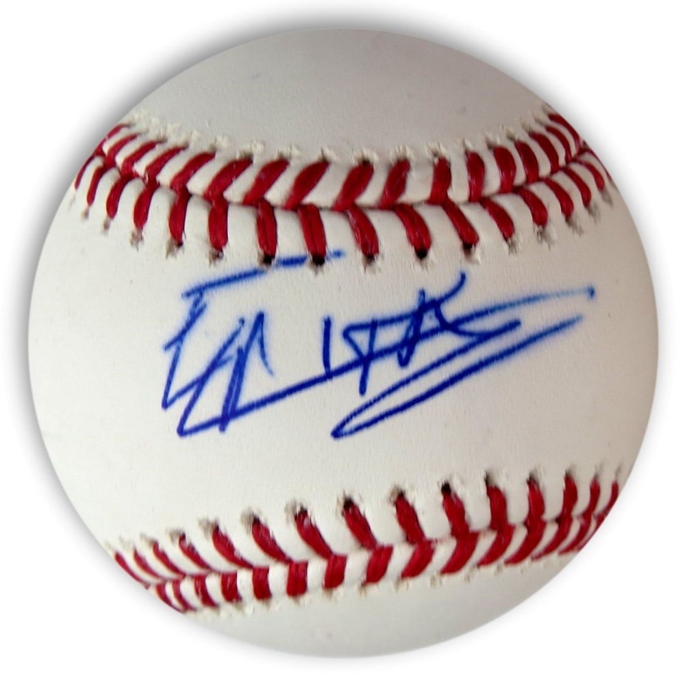 Autographed Baseball Authenticated by JSA Signed by El Alfa Rap Artist: Autographed Baseball Authenticated by JSA Signed by El Alfa Rap Artist This is an original baseball autographed by the rapper and songwriter El Alfa. The authenticity of the signature is certified by 
