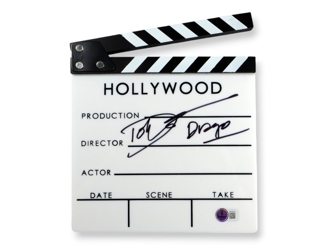 Rocky IV Movie Clapper Autographed by Dolph Lundgren Beckett Authenticated (1 of 3)