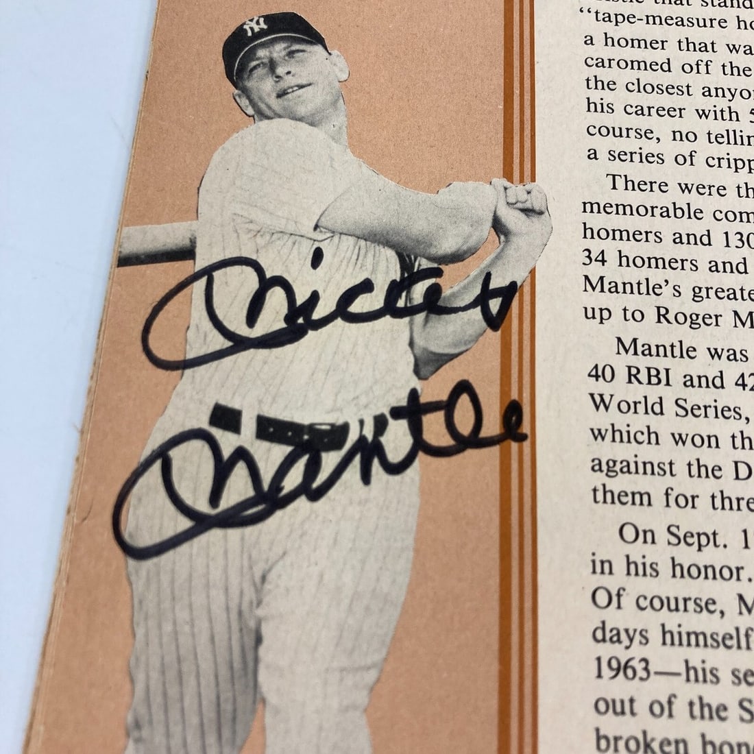 JSA authenticated Yankees program with 200 plus signatures - 4