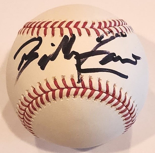 OML Baseball Hand Signed by Billy Zane JSA Authenticated: OML Baseball Hand Signed by Billy Zane JSA Authenticated This official Major League Baseball has been personally signed by Billy Zane, known for his roles in "Titanic" and "The Phantom." The autograph
