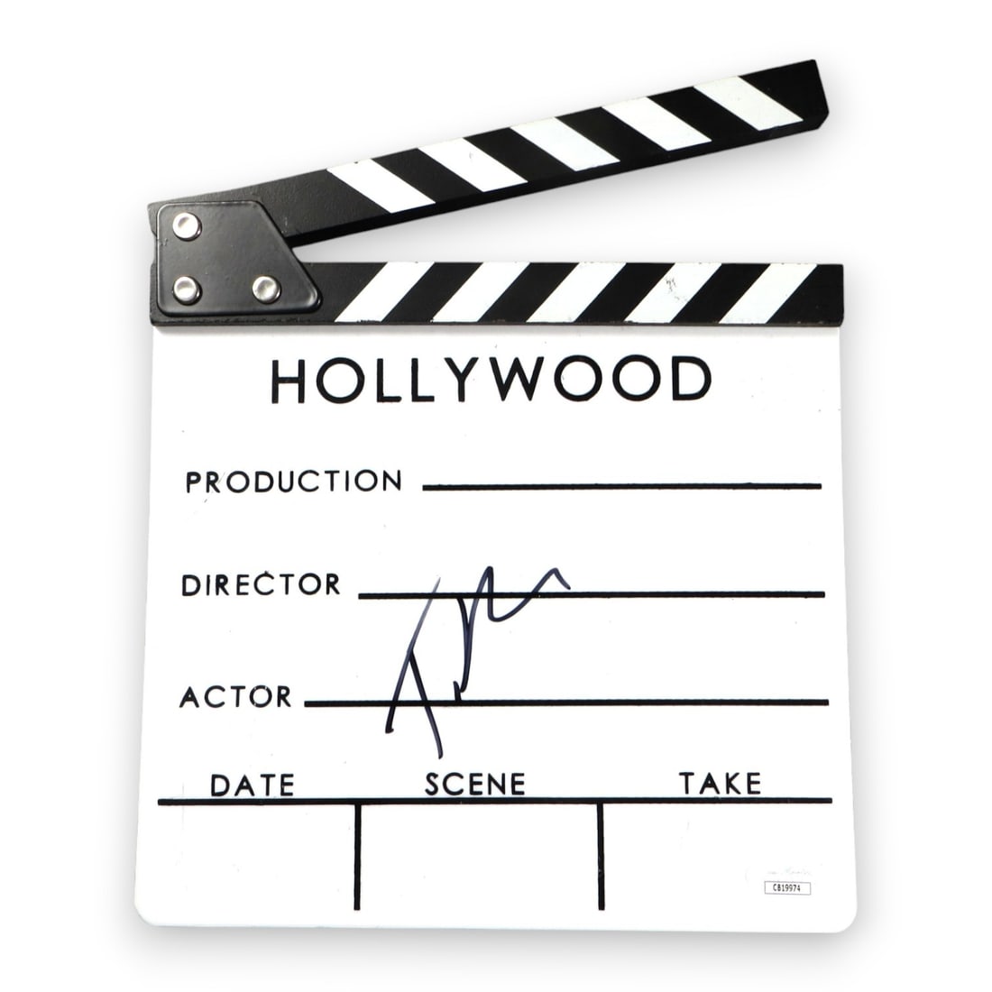 Taron Egerton Signed Movie Clapper Rocketman Kingsman JSA Authenticated: Taron Egerton Signed Movie Clapper Rocketman Kingsman JSA Authenticated Own a piece of cinematic history with this Taron Egerton signed movie clapper from the acclaimed films "Rocketman" and "Kingsman