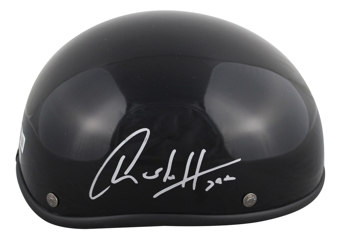 Charlie Hunnam Signed Sons of Anarchy Motorcycle Helmet BAS Authentic: Charlie Hunnam Signed Sons of Anarchy Motorcycle Helmet BAS Authentic This signed replica motorcycle helmet has been personally autographed by Charlie Hunnam, known for his role in the acclaimed serie