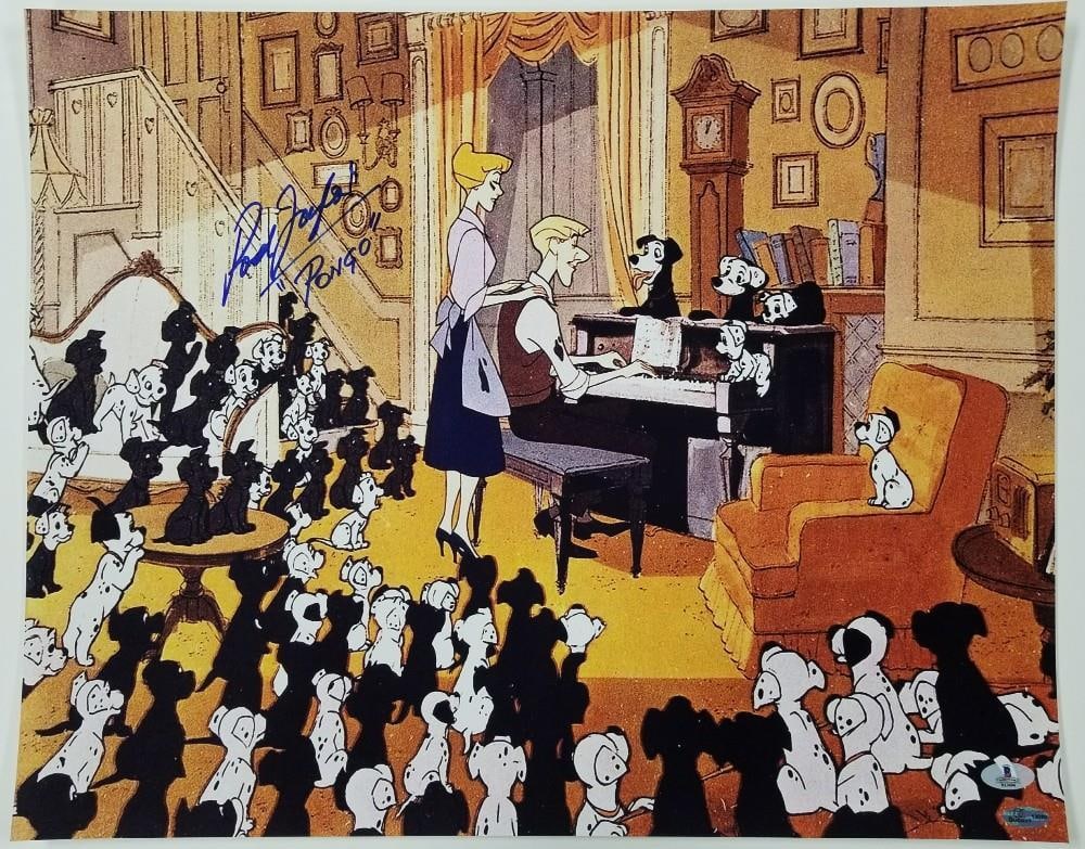 Rod Taylor Autographed 16x20 Photograph as Pongo 101 Dalmatians Beckett BAS COA (1 of 2)