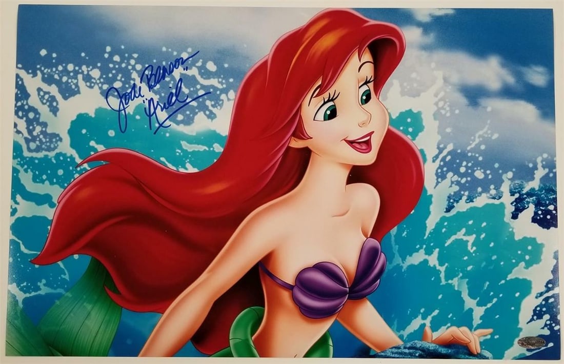 Autographed 11x17 The Little Mermaid Photo Signed by Jodi Benson with Hologram (1 of 2)