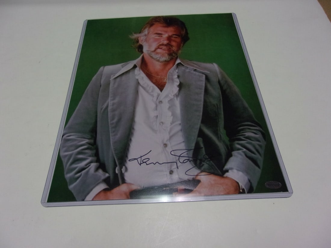 Kenny Rogers Signed 11x14 Photo with Hologram Authentication (1 of 1)