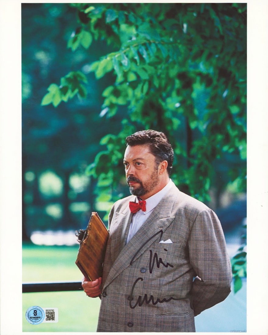 Beckett authenticated Tim Curry Kinsey signed vertical 8.5x11 photo (1 of 1)