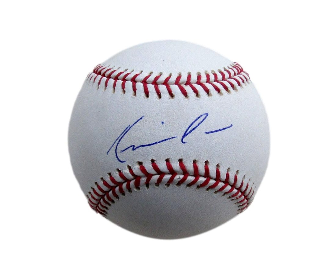 Kevin Costner Autographed OML Baseball PSA/DNA Certified (1 of 2)