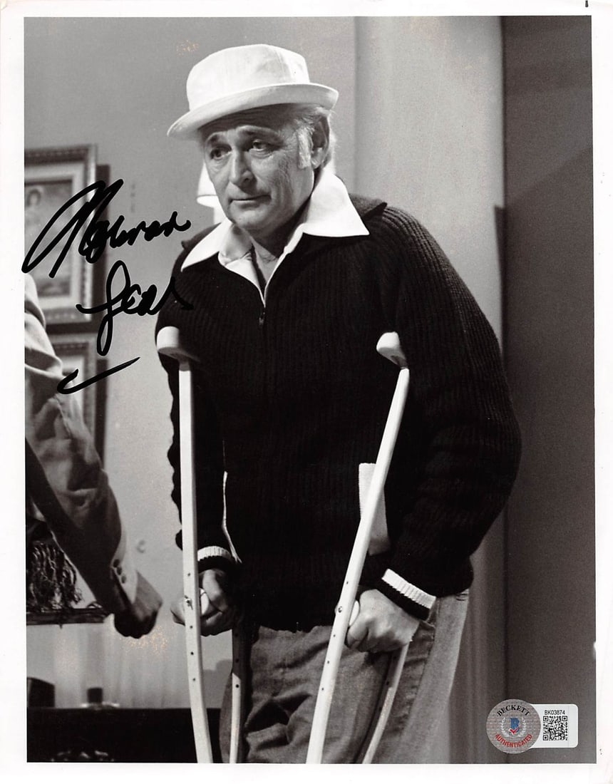 Norman Lear Signed 7x9 Photograph All In The Family Beckett Authenticated (1 of 3)