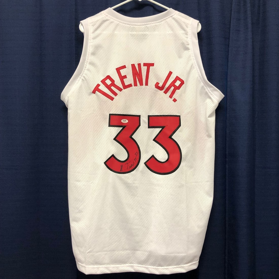 Gary Trent Jr. Autographed Jersey PSA/DNA Portland Trail Blazers (1 of 2)