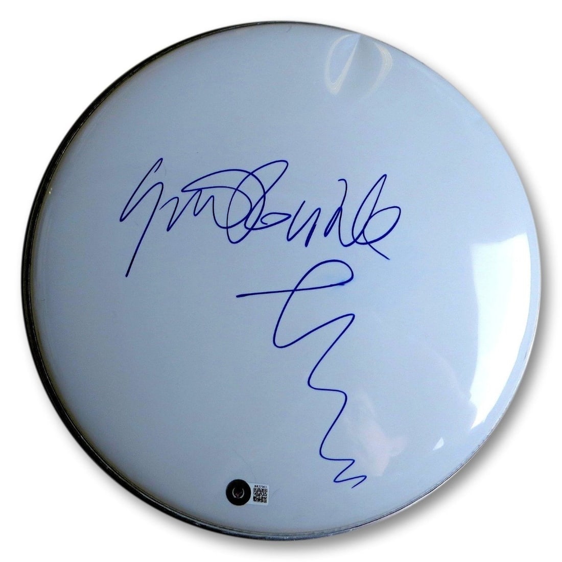 Gavin Rossdale Signed 13 Drumhead Beckett Authenticated Bush (1 of 3)