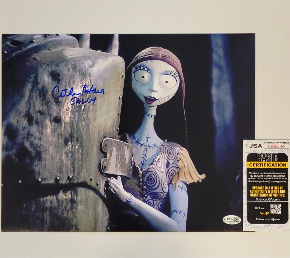 Catherine O'Hara Autographed 11x14 Nightmare Before Christmas Sally Photo JSA Authenticated (1 of 3)