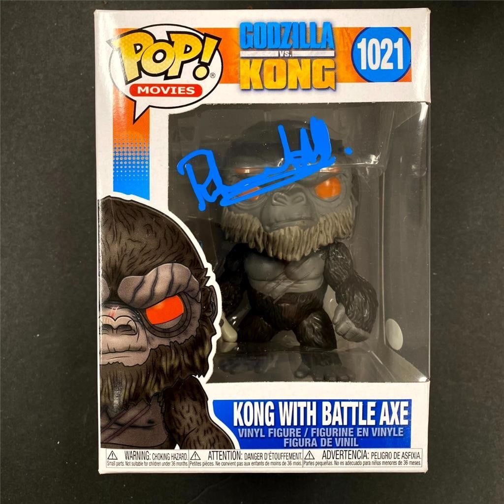 Rebecca Hall autograph JSA Godzilla vs Kong Funko Pop 1021 (1 of 9)