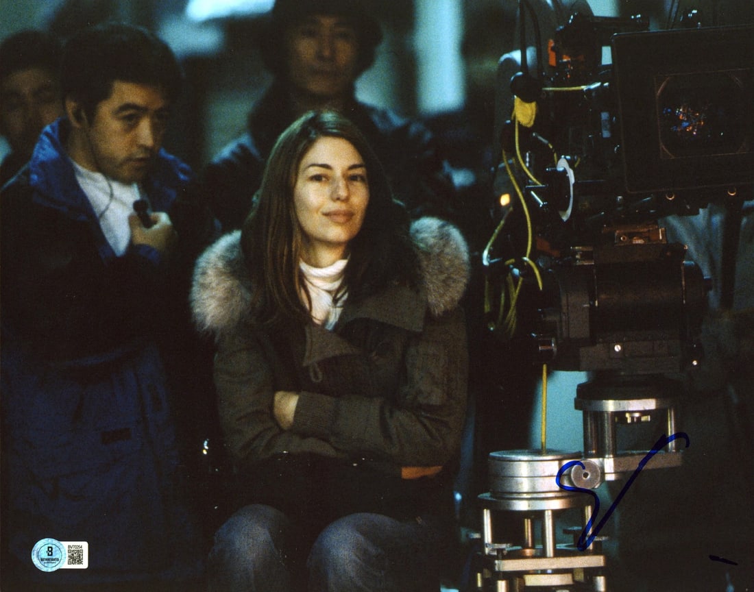 Sofia Coppola Signed 11x14 Lost in Translation Photo Beckett Authenticated (1 of 1)