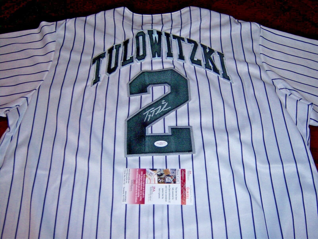 Russell Baseball Jersey Signed by Troy Tulowitzki JSA COA Colorado Rockies: Russell Baseball Jersey Signed by Troy Tulowitzki JSA COA Colorado Rockies This is a pre-owned, officially licensed Russell jersey signed by Troy Tulowitzki of the Colorado Rockies. The jersey is auth
