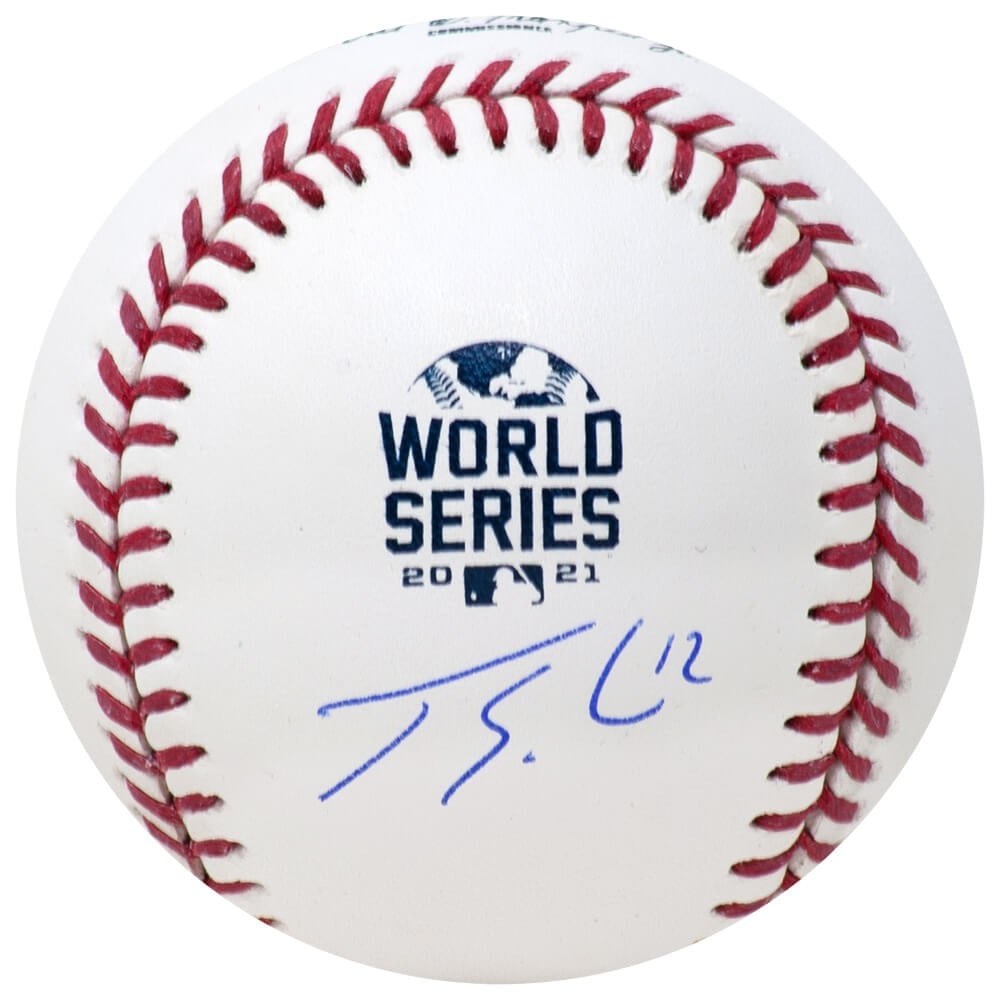 Jorge Soler Signed Rawlings 2021 World Series Baseball with COA (1 of 1)