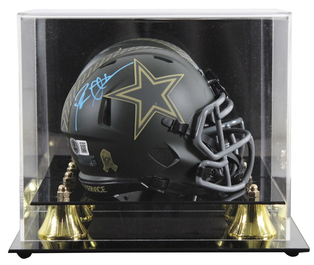 Deion Sanders Signed Cowboys STS IV Mini Helmet with BAS Authentication (1 of 3)