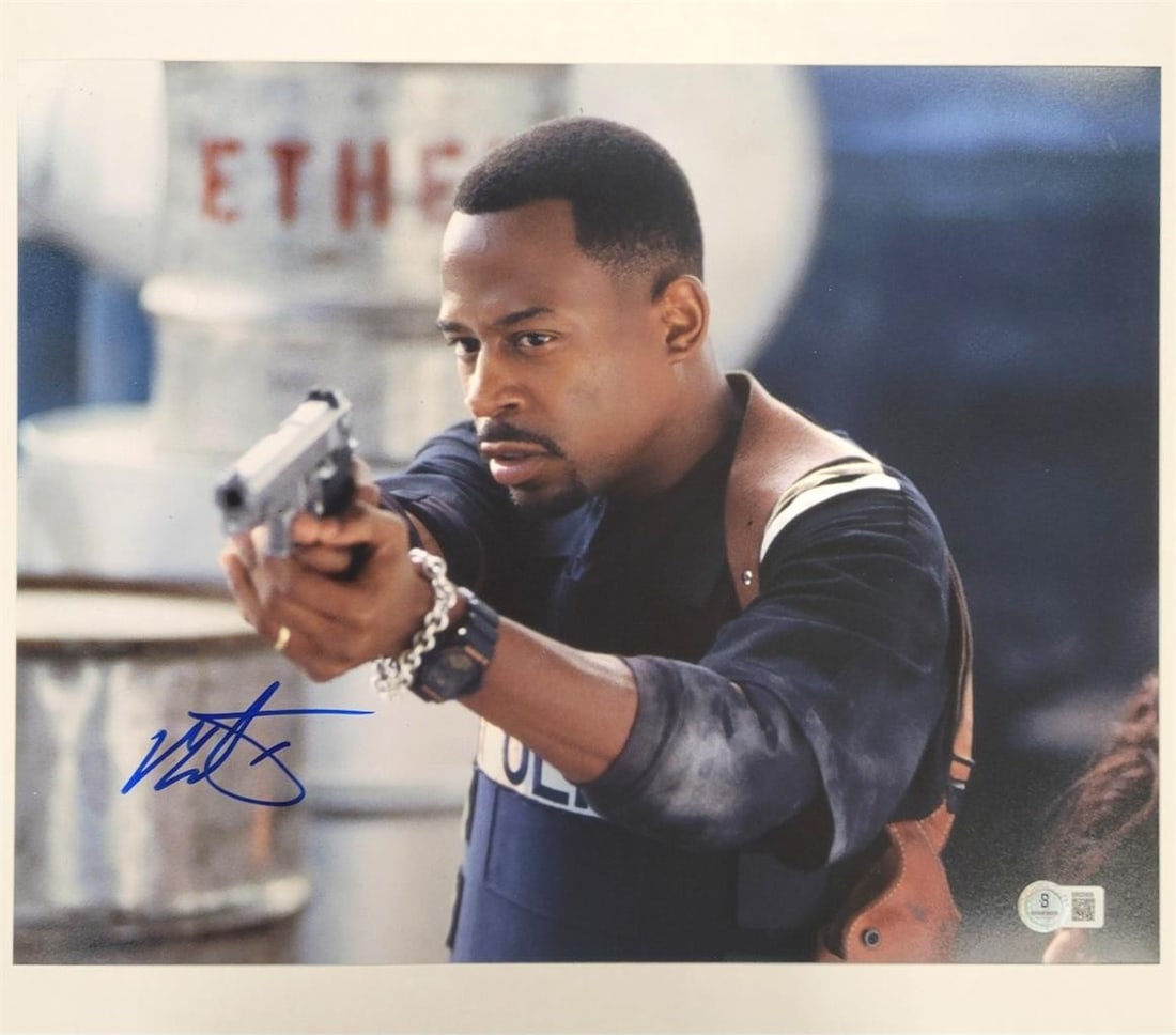 Autographed 11x14 Bad Boys Photo Signed by Martin Lawrence Beckett Authenticated (1 of 3)