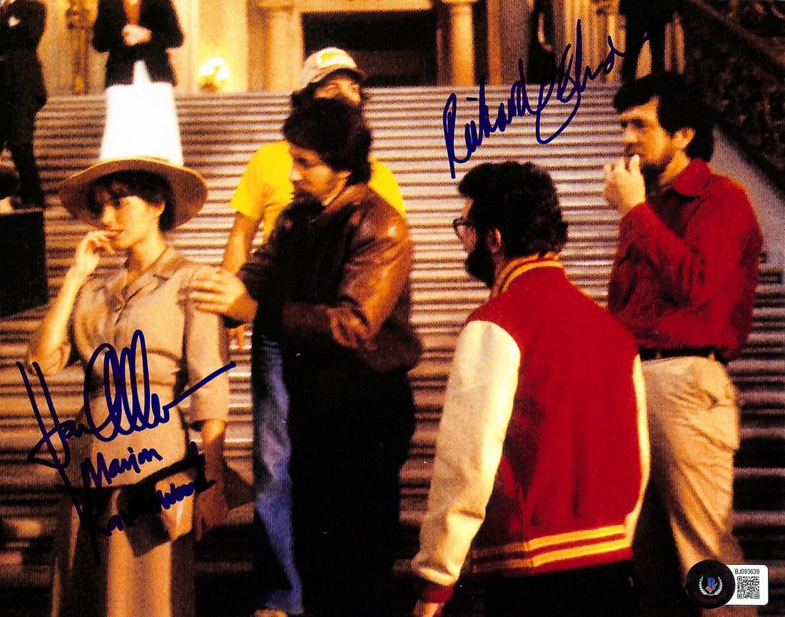 Indiana Jones Raiders Signed 8x10 Photo by Edlund & Allen BECKETT: Indiana Jones Raiders Signed 8x10 Photo by Edlund & Allen BECKETT This is an original, autographed 8x10 color photograph featuring Richard Edlund and Karen Allen, both prominent figures in the Indiana