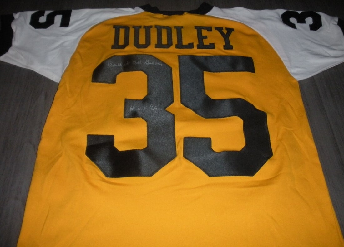 Rawlings Official NFL Jersey Signed by Bill Dudley with COA (1 of 3)