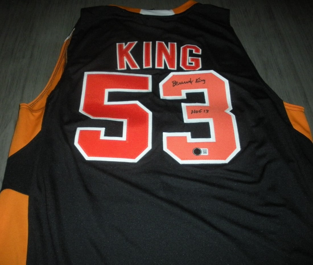 Signed Adidas Tennessee Volunteers Bernard King Jersey With Beckett COA (1 of 2)