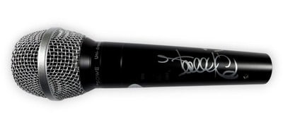 Stacey Q Autographed Microphone Two of Hearts JSA (1 of 5)