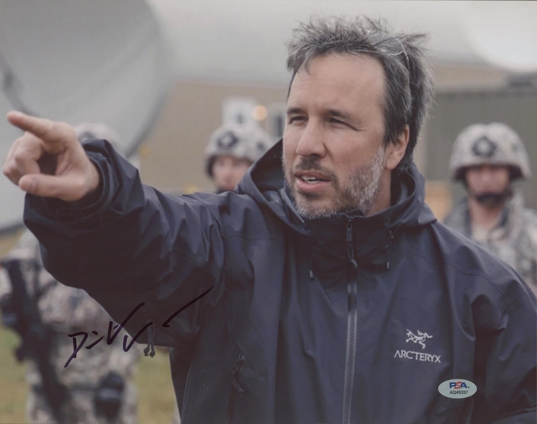 Signed 11x14 Denis Villeneuve Arrival photo PSA DNA authenticated (1 of 1)