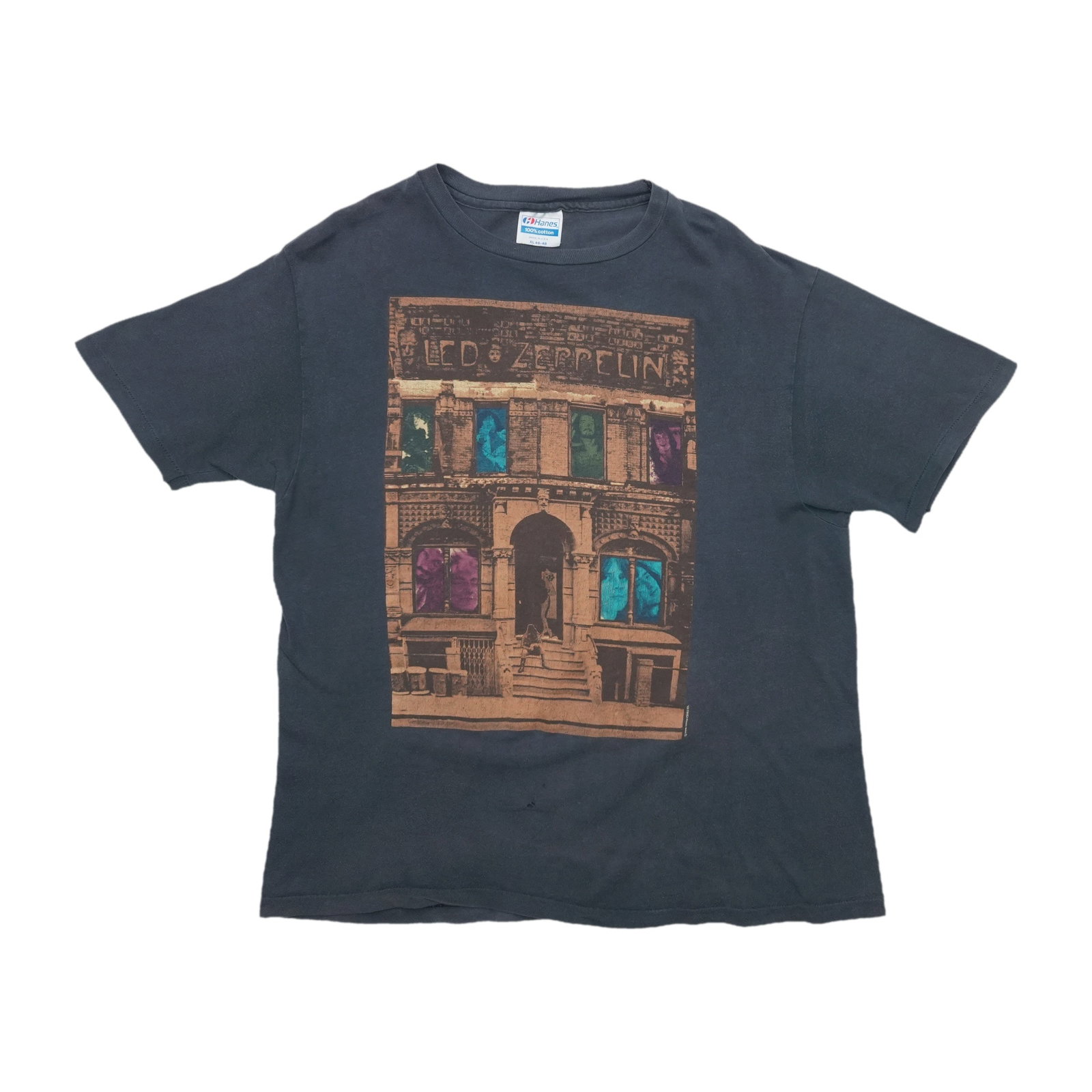 Vintage 1988 Led Zeppelin Graphic Cotton Shirt XL (1 of 7)