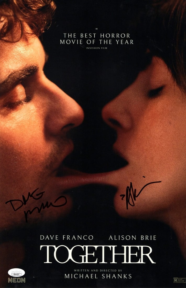 11x17 Photograph Signed by Alison Brie and Dave Franco JSA Authenticated (1 of 2)