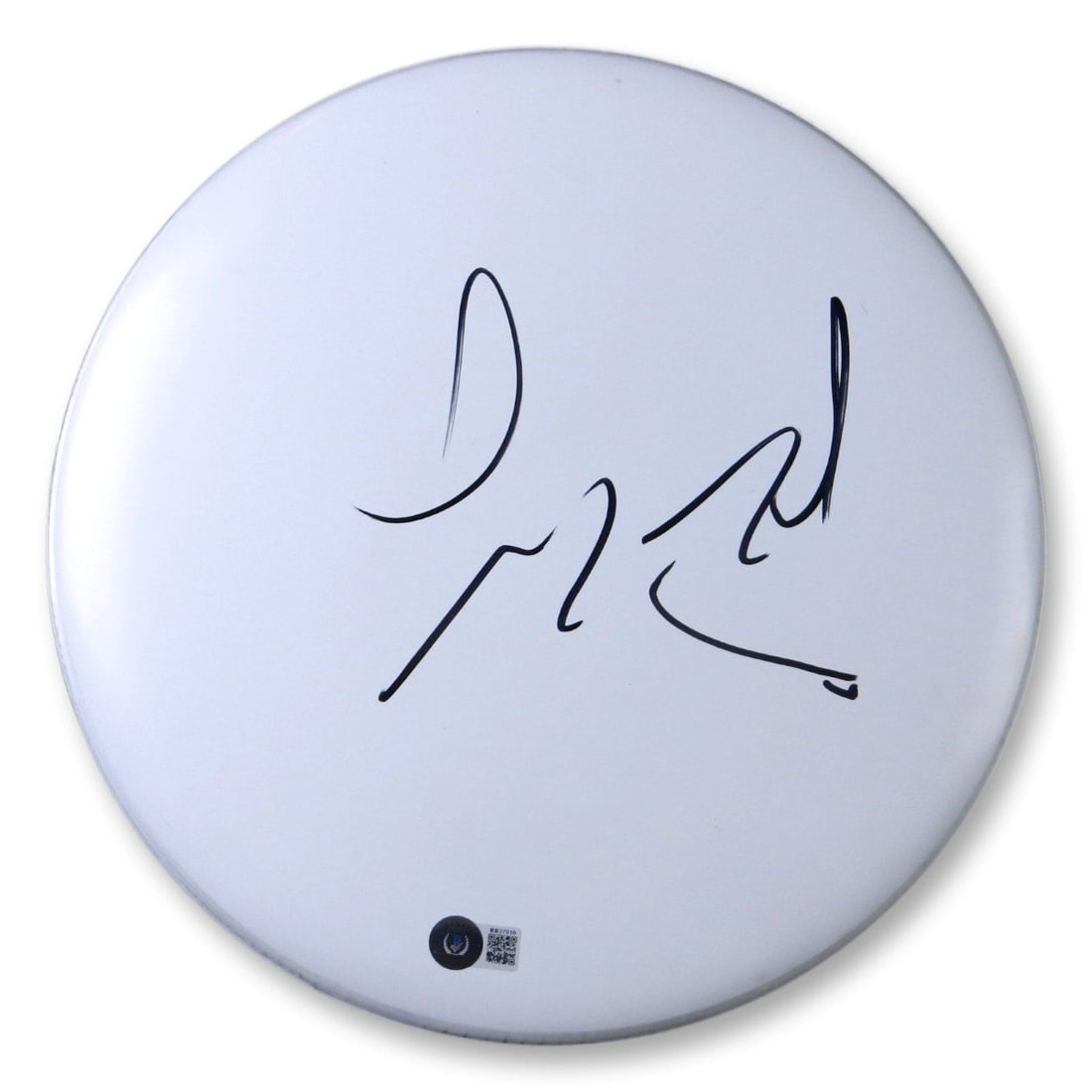 Lizzo Hand Signed 12 Inch Drumhead with Beckett Authentication: Lizzo Hand Signed 12 Inch Drumhead with Beckett Authentication This 12" drumhead has been personally signed by pop superstar Lizzo and comes authenticated by Beckett Authentication Services. It is an 