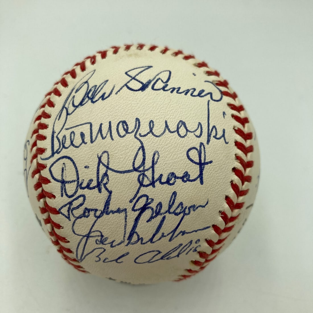 1960 Pittsburgh Pirates Team Signed Baseball 20 Autographs JSA COA: 1960 Pittsburgh Pirates Team Signed Baseball 20 Autographs JSA COA Celebrate the historic 1960 Pittsburgh Pirates World Series Championship with this officially sanctioned team signed baseball. This a