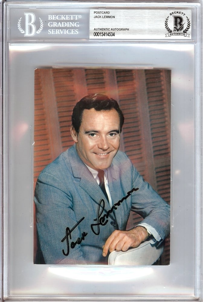Photograph Featuring Jack Lemmon Signature Beckett Authenticated (1 of 1)