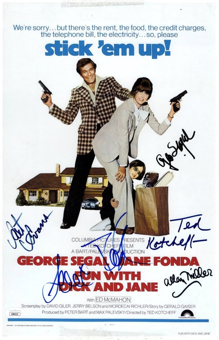 Fun with Dick and Jane Signed 11x17 Photo Fonda Segal JSA Authenticated (1 of 3)