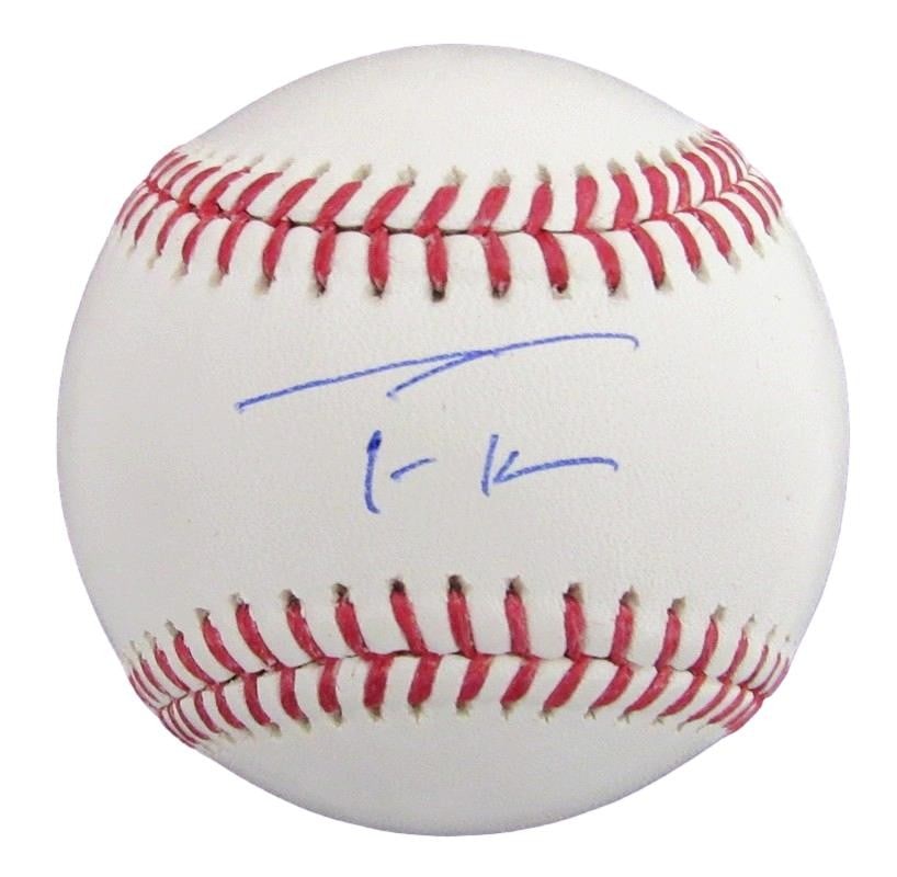 Trea Turner Signed Rawlings OML Baseball Philadelphia Phillies BAS Beckett Authenticated (1 of 3)