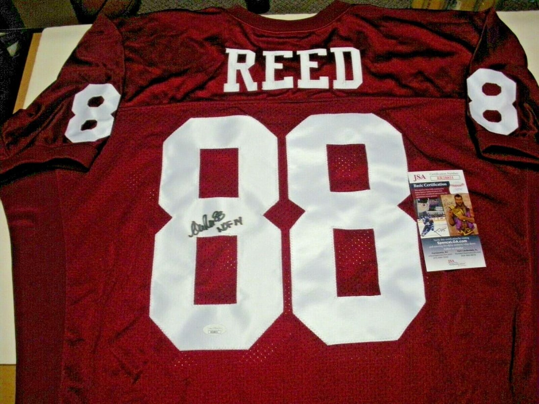Andre Reed Signed Kutztown Golden Bears Nike Jersey JSA COA (1 of 2)