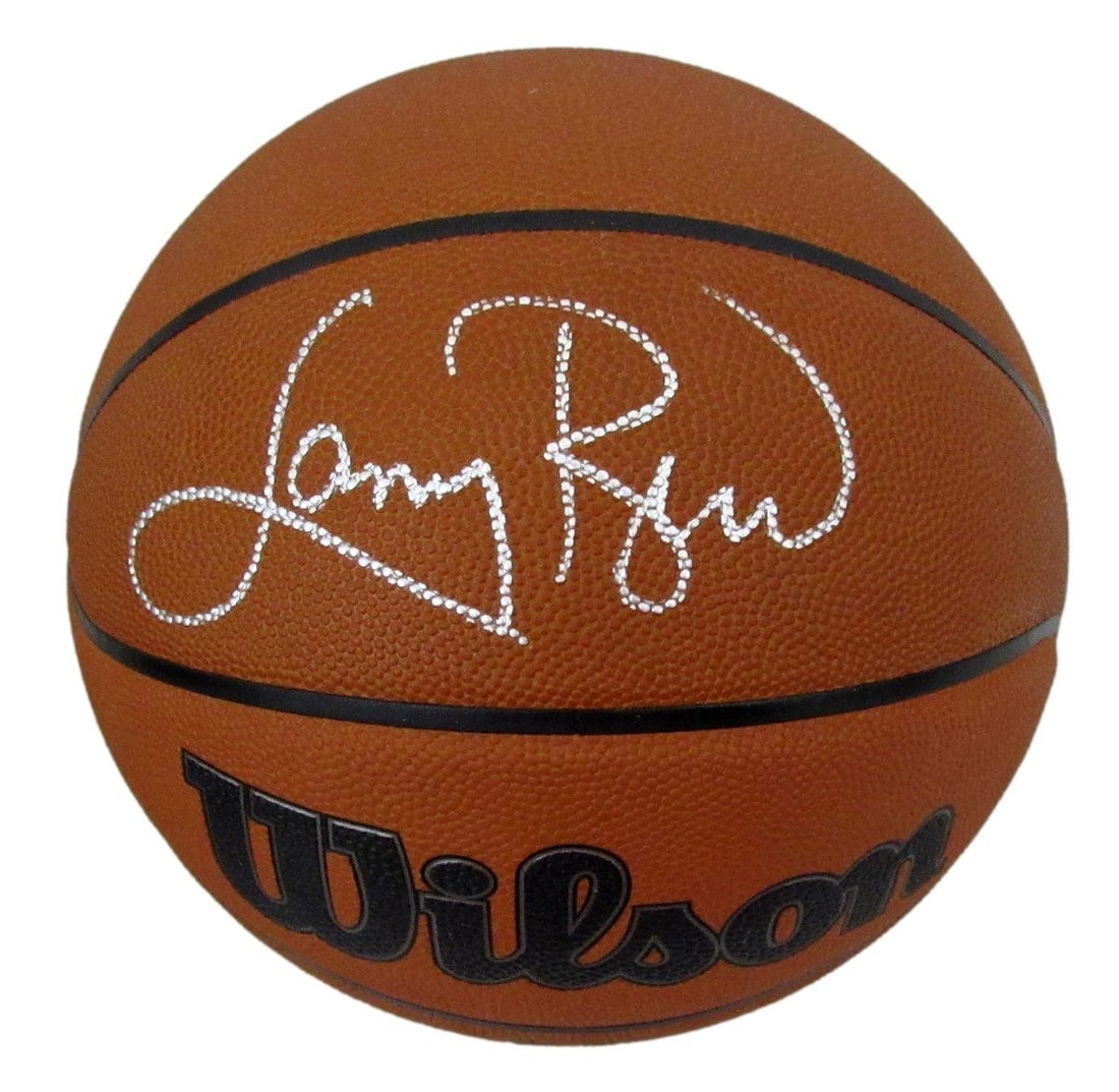 Larry Bird Signed Wilson NBA Basketball Celtics PSA/DNA Authenticated (1 of 6)