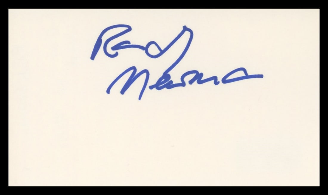 Randy Newman Signed 3x5 Index Card Beckett Authenticated Toy Story Autograph: Randy Newman Signed 3x5 Index Card Beckett Authenticated Toy Story Autograph This authentic 3x5 index card has been personally signed by Randy Newman, known for his work on Toy Story. The autograph is