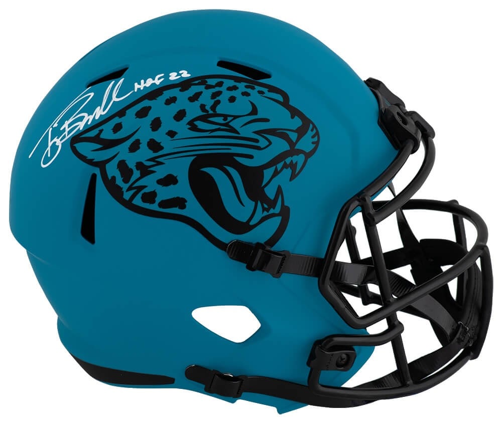 Tony Boselli Signed Jaguars RAVE Full Size Helmet HOF 22 with COA: Tony Boselli Signed Jaguars RAVE Full Size Helmet HOF 22 with COA This is a Tony Boselli signed Jacksonville Jaguars RAVE Riddell full-size speed replica helmet, featuring the 'HOF 22' inscription. Th