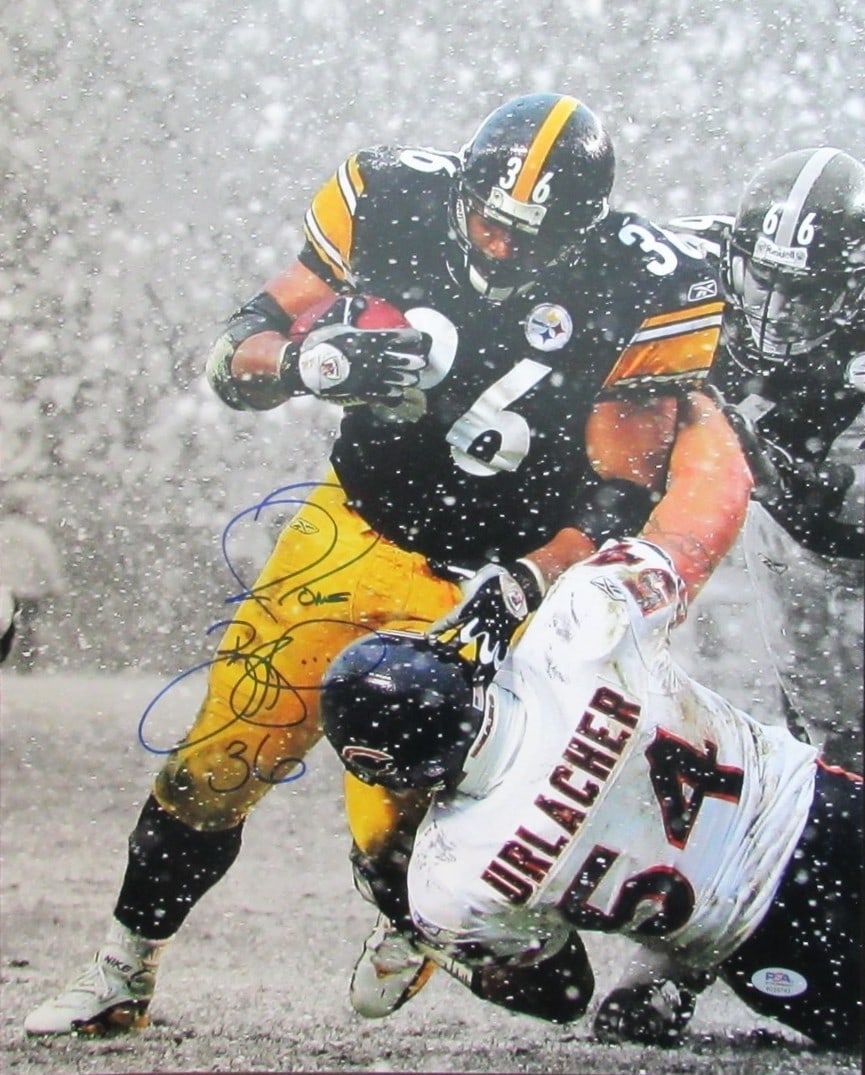 16x20 Photograph Jerome Bettis HOF Autograph PSA DNA Authenticated Pittsburgh Steelers (1 of 1)