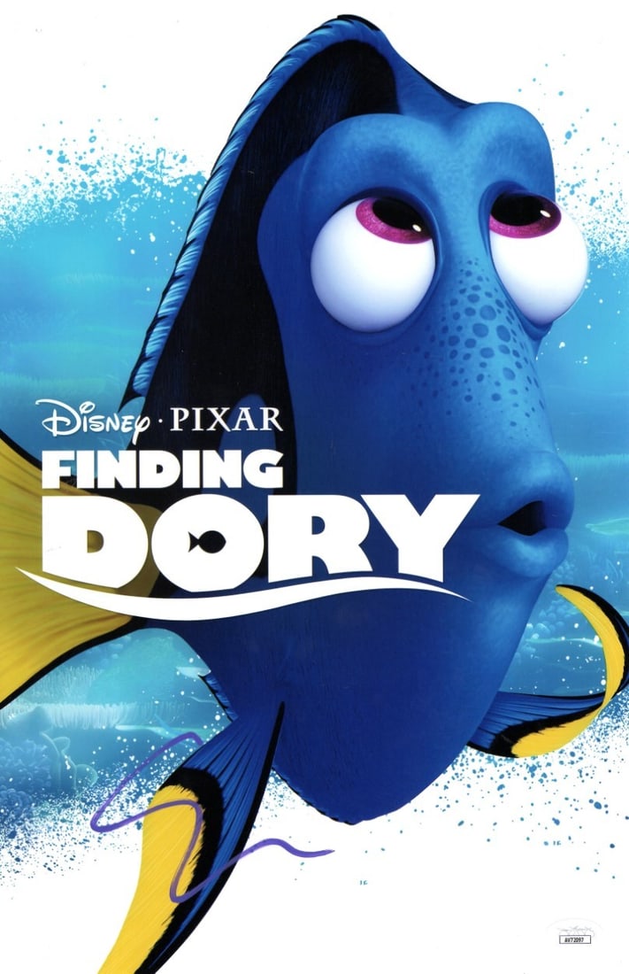 Ellen DeGeneres Autographed 11X17 Finding Dory Photo JSA Certified (1 of 2)