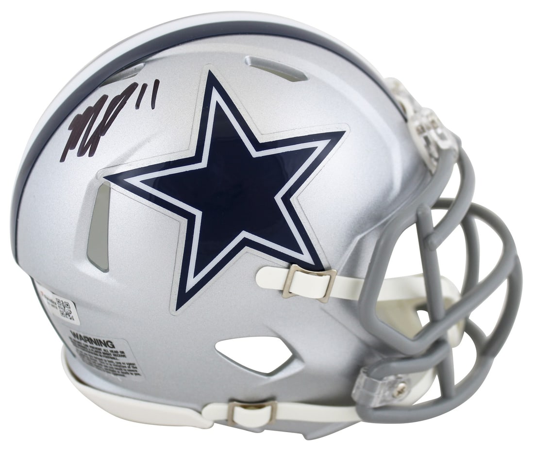 Micah Parsons Signed Dallas Cowboys Silver Speed Mini Helmet Fanatics Authentic: Micah Parsons Signed Dallas Cowboys Silver Speed Mini Helmet Fanatics Authentic This authentic Dallas Cowboys Silver Speed Mini Helmet has been personally hand-signed by Micah Parsons. The helmet come
