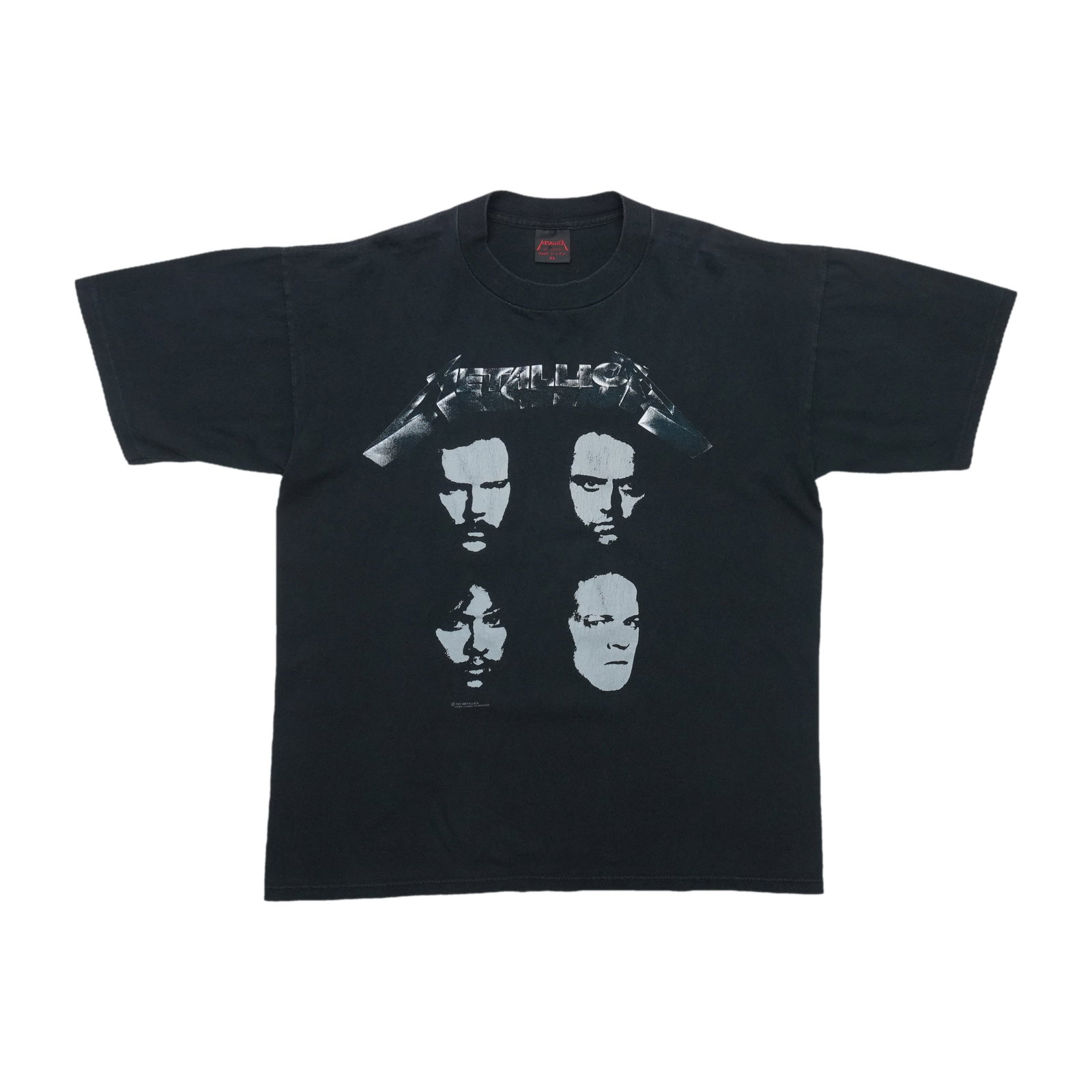 Vintage 1991 Metallica black cotton graphic tee XL (1 of 5)