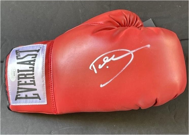 Everlast Boxing Glove Signed by Dolph Lundgren with JSA Authentication Rocky: Everlast Boxing Glove Signed by Dolph Lundgren with JSA Authentication Rocky This Everlast boxing glove is autographed by Dolph Lundgren and is an original piece from the Rocky movie series. The glove