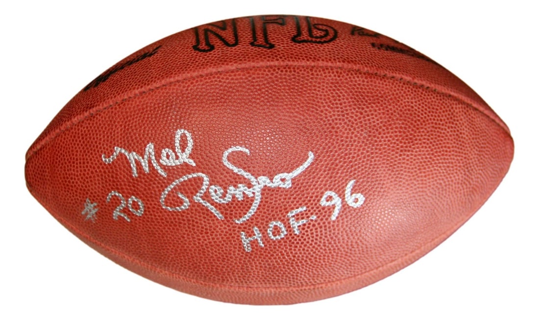 Dallas Cowboys NFL Football Signed by Mel Renfro Beckett Authenticated (1 of 3)