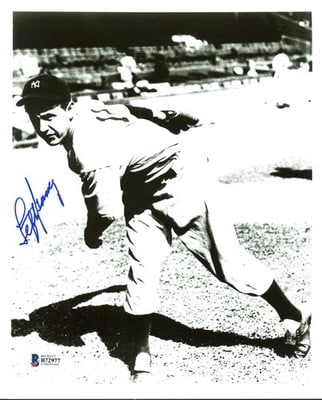 Lefty Gomez Signed 8x10 Yankees Photo With BAS COA Autograph (1 of 2)