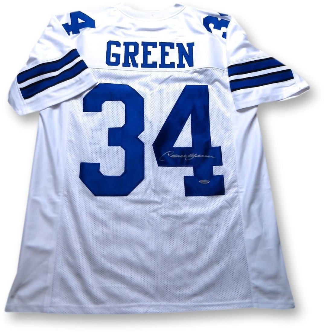 Dallas Cowboys Jersey Hand Signed by Cornell Green with Tristar Authentication: Dallas Cowboys Jersey Hand Signed by Cornell Green with Tristar Authentication This is a pre-owned Dallas Cowboys jersey autographed by Cornell Green. The signature has been authenticated by Tristar P