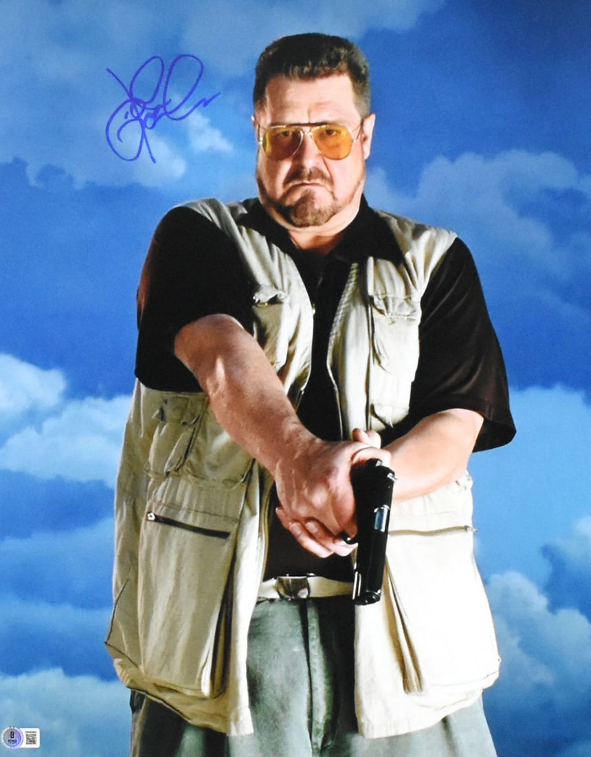 16x20 Photo Signed by John Goodman Featuring The Big Lebowski with Beckett Hologram (1 of 2)