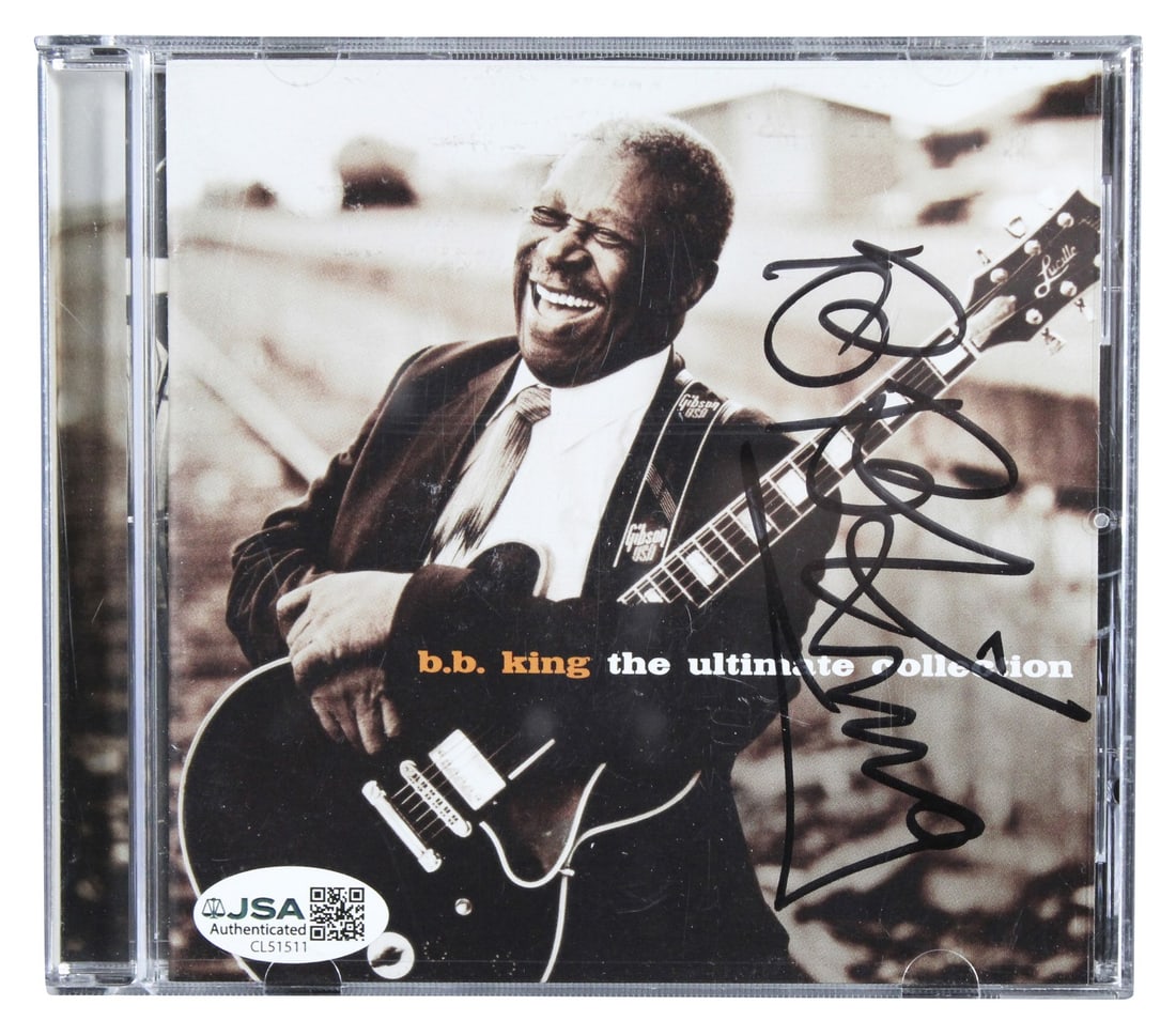 B.B. King Signed The Ultimate Collection CD Booklet With JSA Authentication (1 of 4)