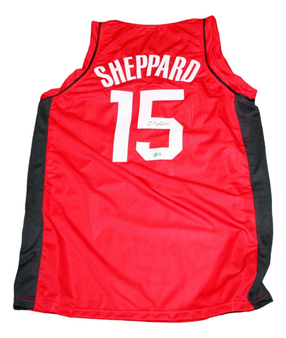Reed Sheppard Signed Houston Rockets Jersey Beckett Authenticated (1 of 4)