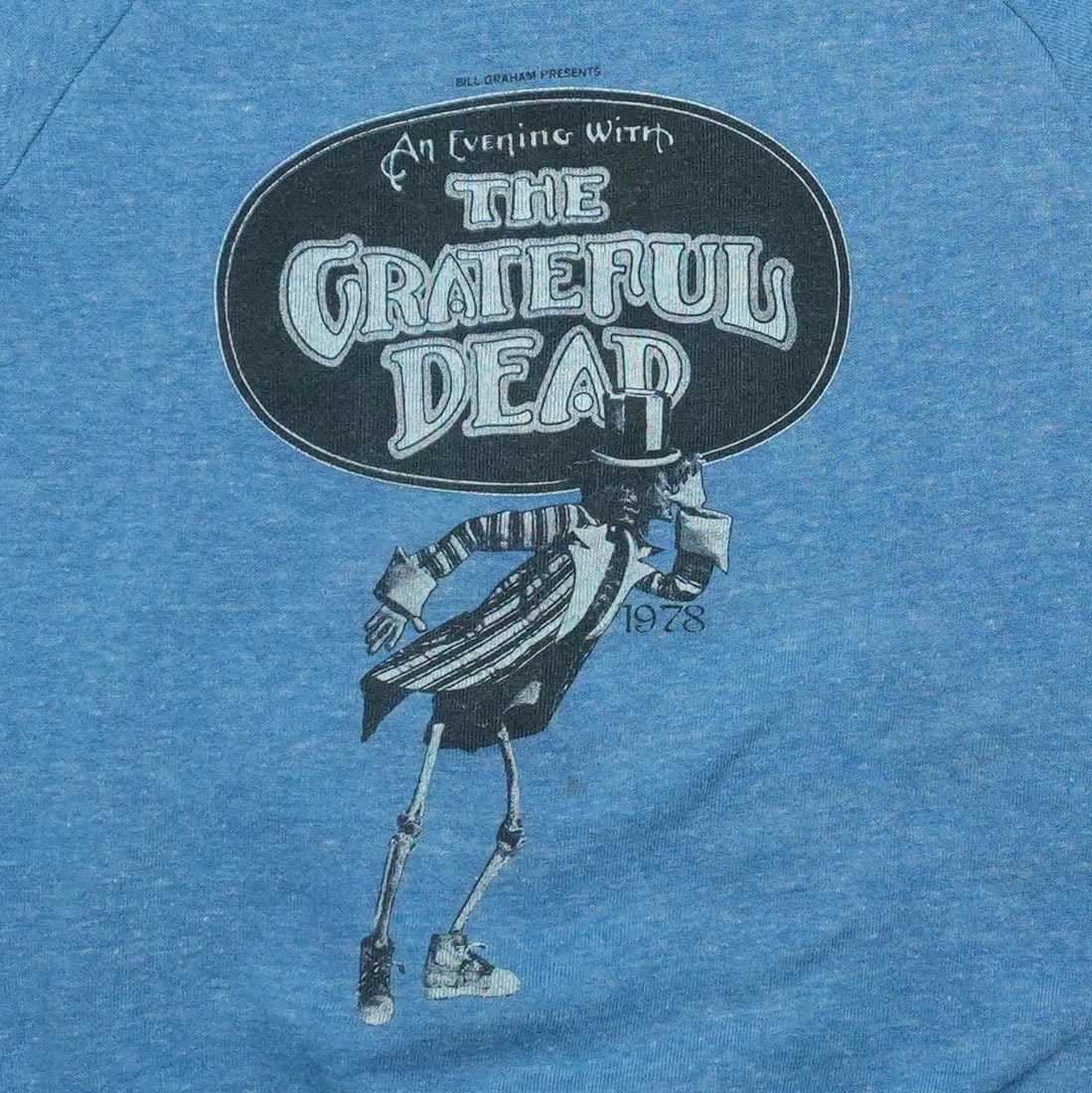 Blue 1978 Grateful Dead track jacket Small - 4