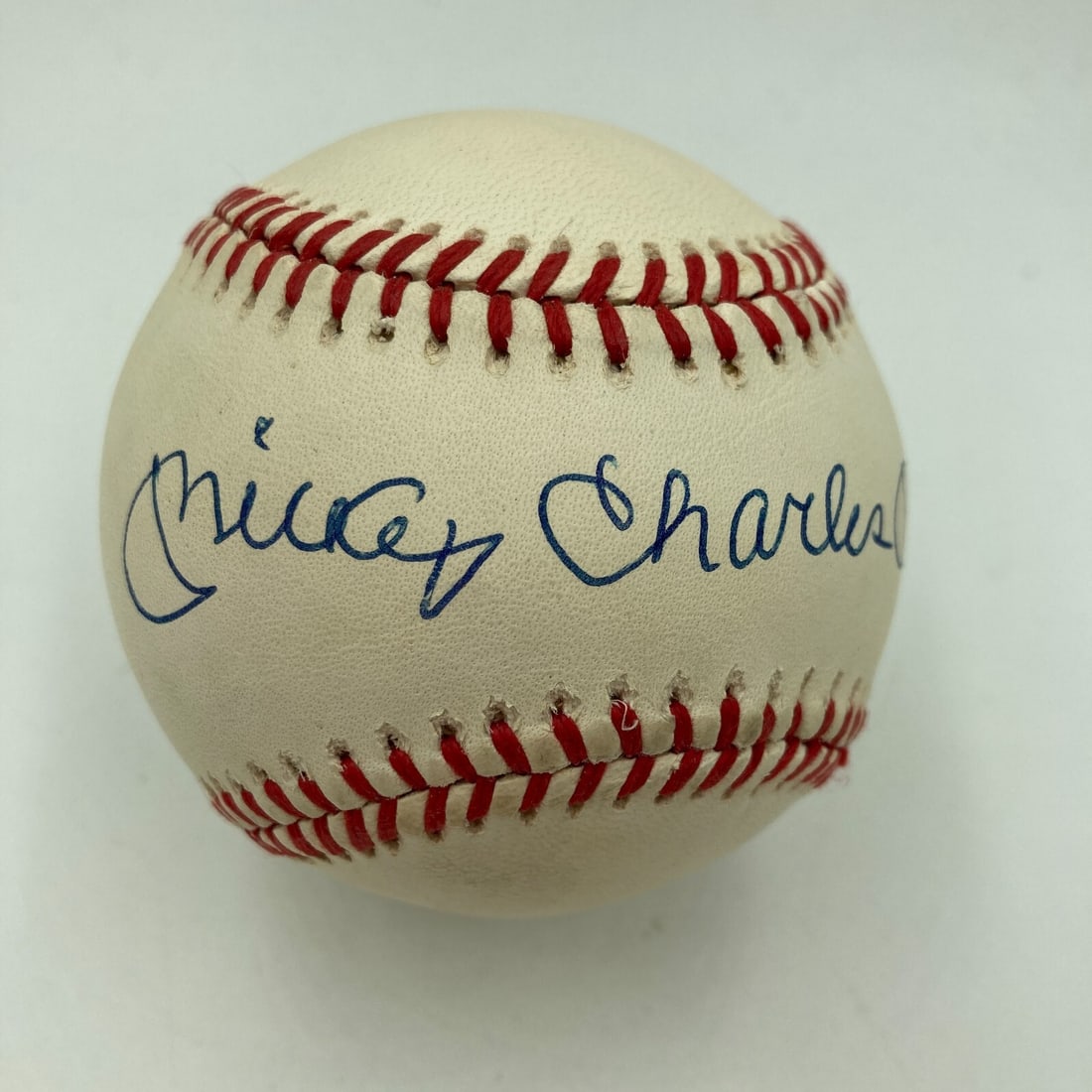 Mickey Mantle Signed American League Baseball JSA Authenticated Mint: Mickey Mantle Signed American League Baseball JSA Authenticated Mint This authentic Mickey Charles Mantle signed American League baseball is a must-have for any baseball enthusiast. Featuring the lege